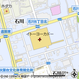 カーブス　イトーヨーカドー　湘南台周辺の地図