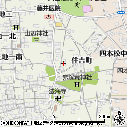 島根県出雲市大社町杵築西住吉町1936-12周辺の地図