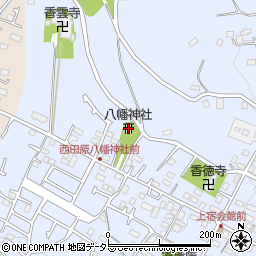 神奈川県秦野市西田原404周辺の地図