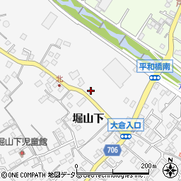 神奈川県秦野市堀山下797周辺の地図