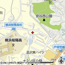 神奈川県横浜市戸塚区汲沢町1138周辺の地図