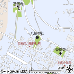 八幡神社周辺の地図