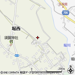 神奈川県秦野市堀西1289-1周辺の地図