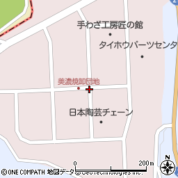 岐阜県土岐市泉北山町周辺の地図
