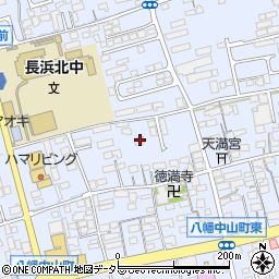 滋賀県長浜市八幡中山町1054周辺の地図