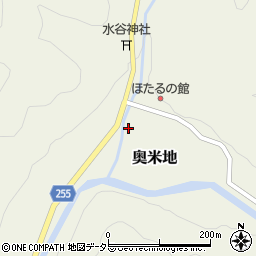 兵庫県養父市奥米地1027周辺の地図