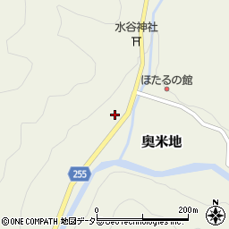 兵庫県養父市奥米地190周辺の地図