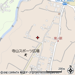 神奈川県秦野市寺山25周辺の地図