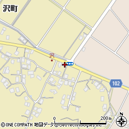 高松理容院周辺の地図