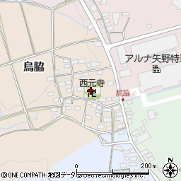 〒521-0227 滋賀県米原市烏脇の地図