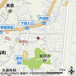神奈川県横浜市戸塚区戸塚町2979周辺の地図