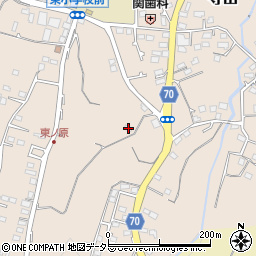 神奈川県秦野市寺山253周辺の地図