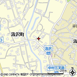 神奈川県横浜市戸塚区汲沢町450周辺の地図