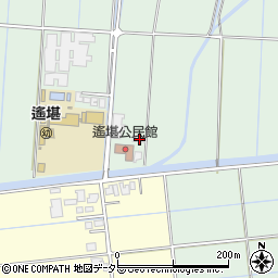 島根県出雲市大社町遙堪樽戸谷358-1周辺の地図