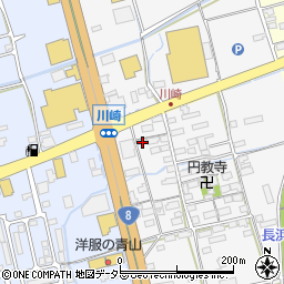 滋賀県長浜市川崎町293周辺の地図