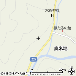 兵庫県養父市奥米地174周辺の地図