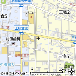 あみやき亭 岐南店周辺の地図