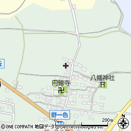 滋賀県米原市野一色193周辺の地図