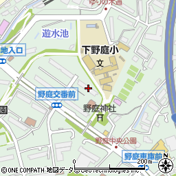神奈川県横浜市港南区野庭町604-2周辺の地図