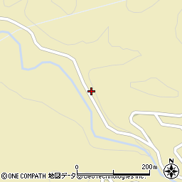 長野県下伊那郡泰阜村2117周辺の地図