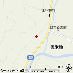 兵庫県養父市奥米地177周辺の地図