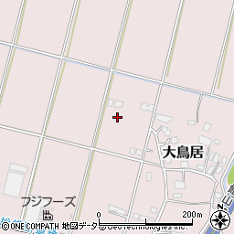 千葉県袖ケ浦市大鳥居周辺の地図