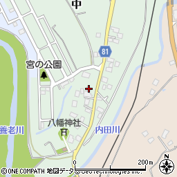 千葉県市原市中80周辺の地図