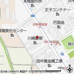 川崎鋼管株式会社　本社周辺の地図