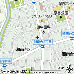 ミニストップ湘南台３丁目店周辺の地図