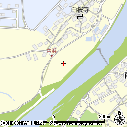 滋賀県長浜市中浜周辺の地図