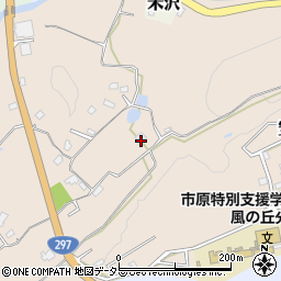 千葉県市原市江子田111周辺の地図