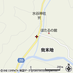 兵庫県養父市奥米地208周辺の地図