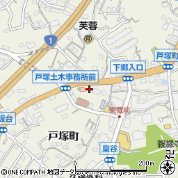 神奈川県横浜市戸塚区戸塚町3002周辺の地図