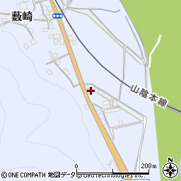 兵庫県養父市薮崎830周辺の地図