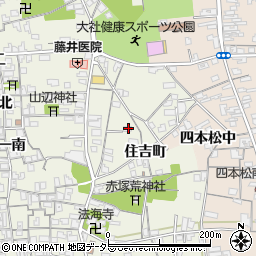 島根県出雲市大社町杵築西住吉町1931-1周辺の地図