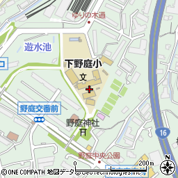 神奈川県横浜市港南区野庭町602周辺の地図