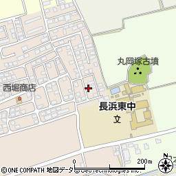 滋賀県長浜市南小足町538周辺の地図