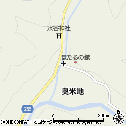 兵庫県養父市奥米地772周辺の地図