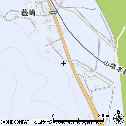 兵庫県養父市薮崎1121周辺の地図