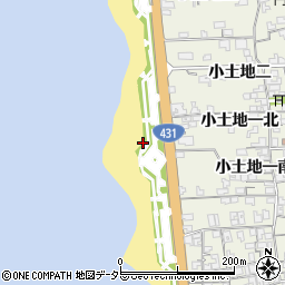 中国自然歩道周辺の地図