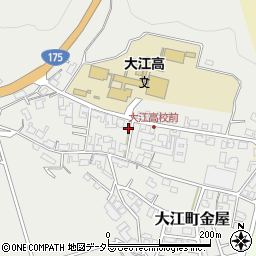 京都府福知山市大江町金屋780周辺の地図