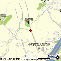 神奈川県伊勢原市坪ノ内周辺の地図