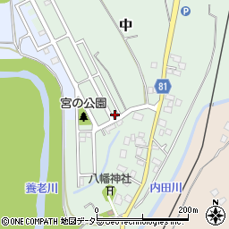 千葉県市原市中408-3周辺の地図