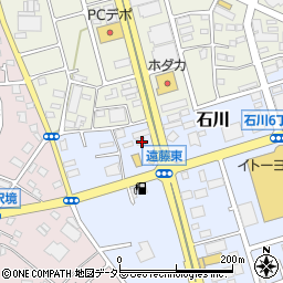 神奈川県藤沢市石川1767-2周辺の地図