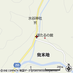 兵庫県養父市奥米地223周辺の地図