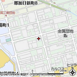 岐阜県各務原市金属団地50周辺の地図