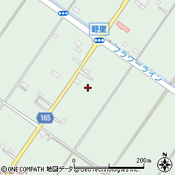 千葉県袖ケ浦市野里568周辺の地図