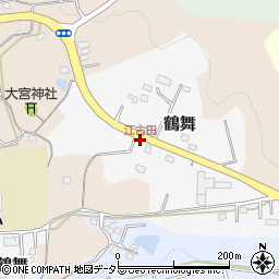 江古田周辺の地図