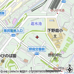 神奈川県横浜市港南区野庭町604-1周辺の地図
