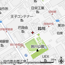 株式会社関東化学　伊勢原工場周辺の地図